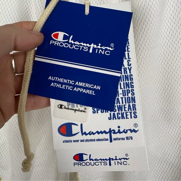 Men’s Champion Glen Rice 41 Basketball Shorts Navy Yellow Size Medium Rare Retro - Picture 5 of 11